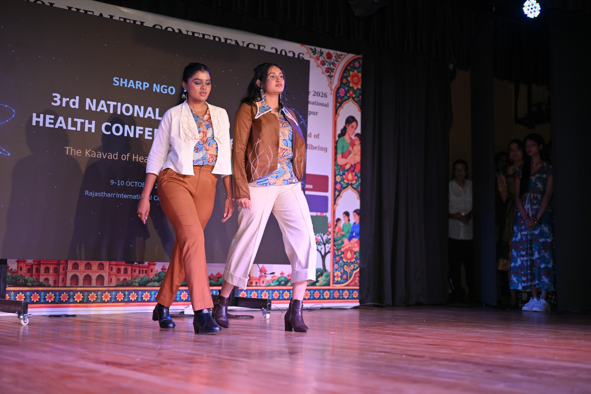 Creative designs presented by ARCH College of Design & Business students during the mental health-themed fashion show.